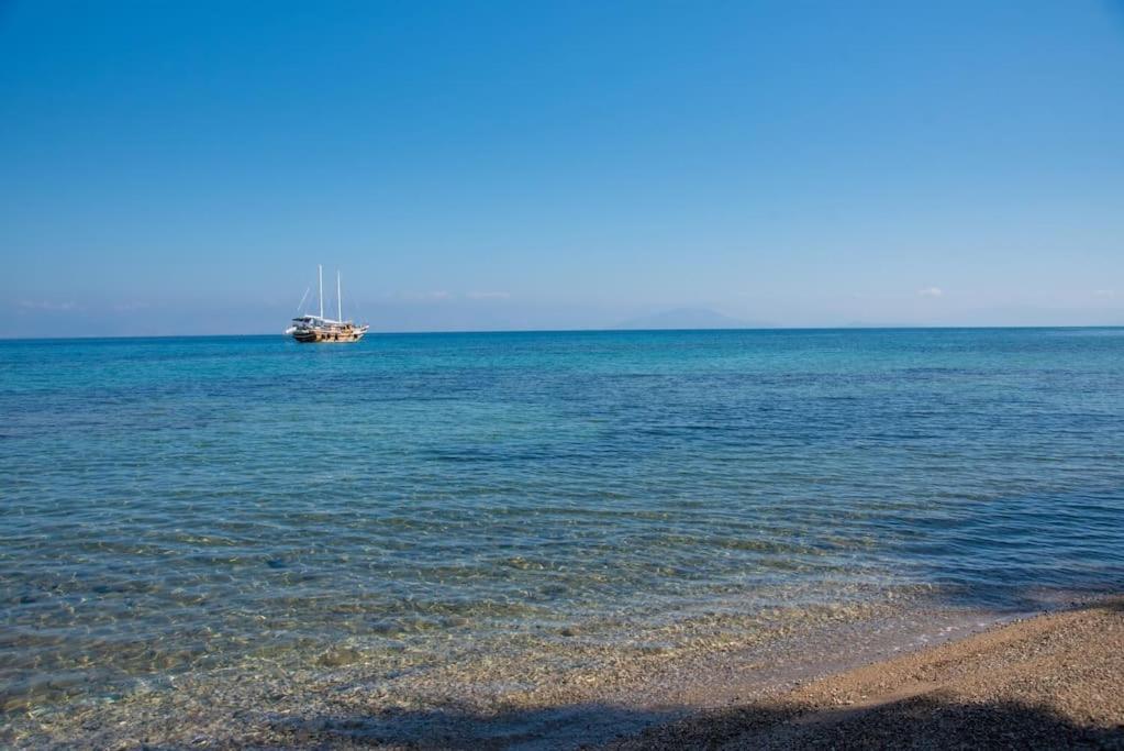 Boukari Blu Studio Boukari Beach Mpoukaris Eksteriør bilde
